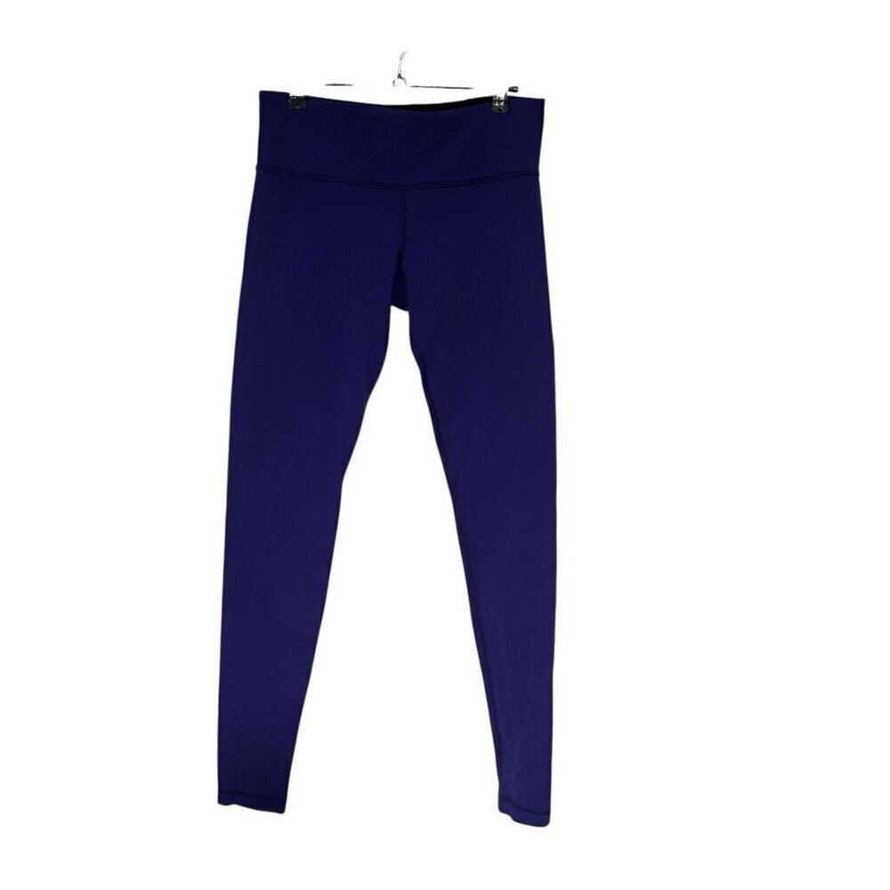Lululemon Wunder Under Leggings Bruised Berry Blue Purple Pant Size 8